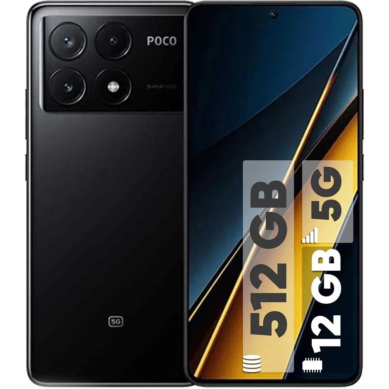 گوشی شیائومی (استوک) Poco X6 Pro 5G | حافظه 512 رم 12 گیگابایت